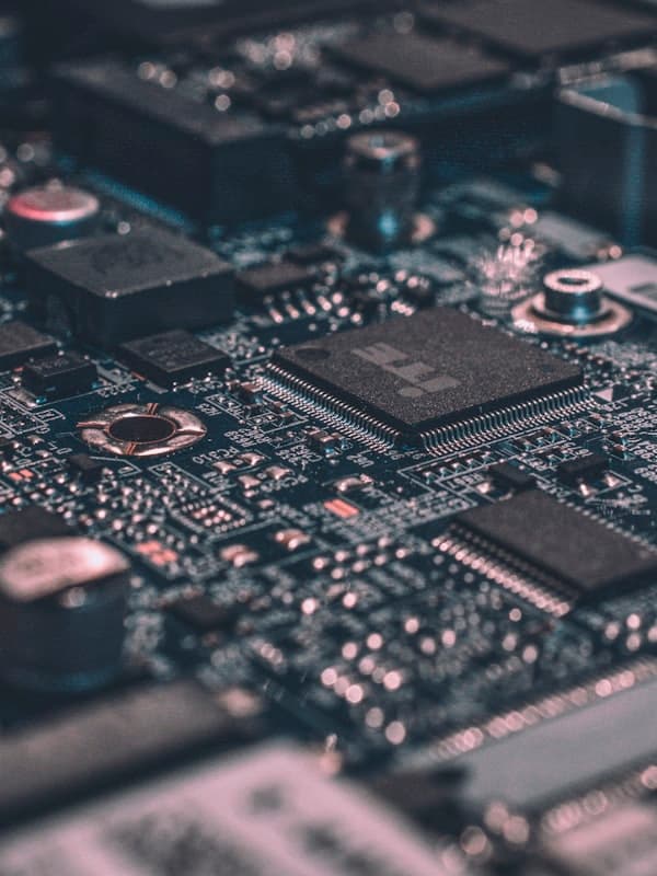 Circuit board microchips